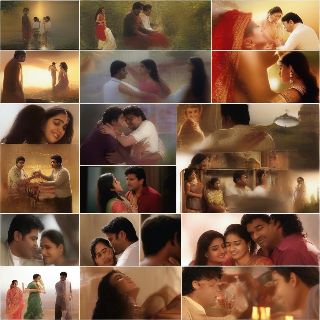 Romantic scenes from Telugu films featuring A.R. Rahman's music