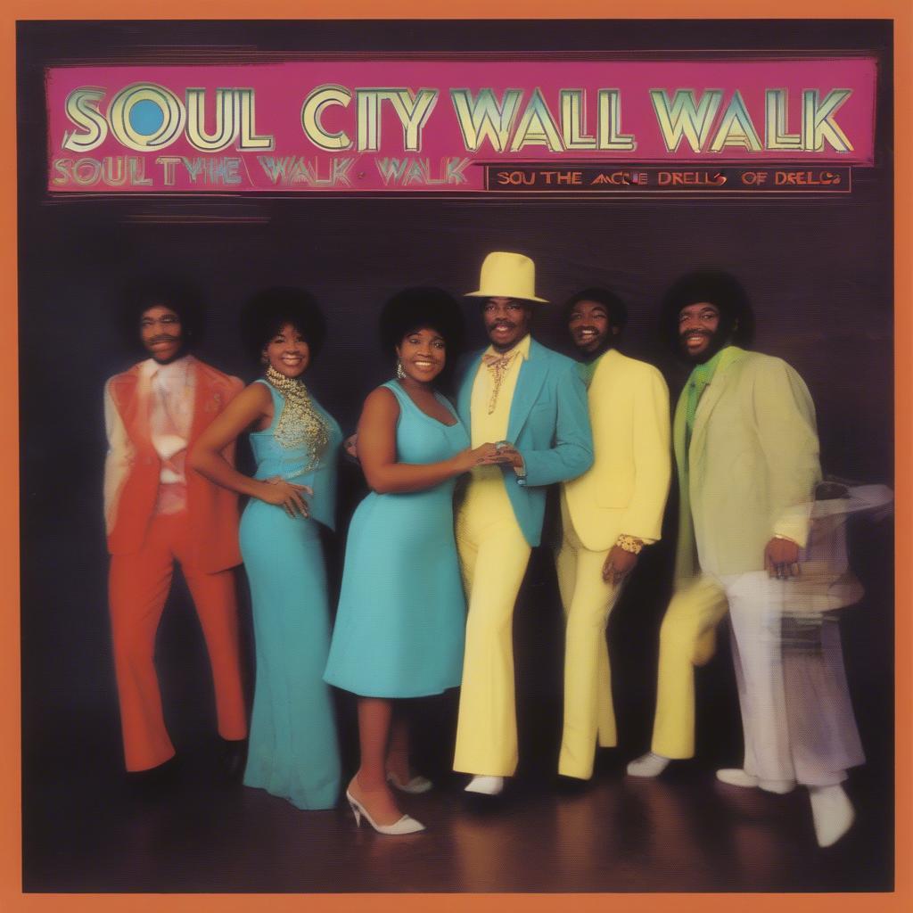 Archie Bell and the Drells Album Cover for "Soul City Walk"