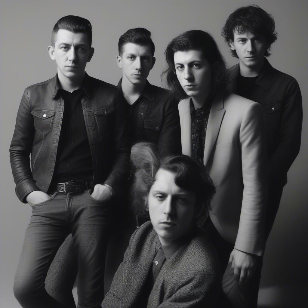 Arctic Monkeys Band Photo