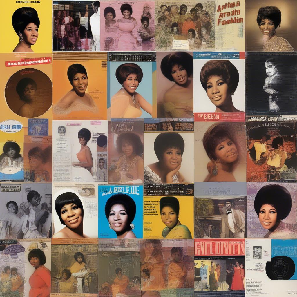 Aretha Franklin's 1960s Album Covers