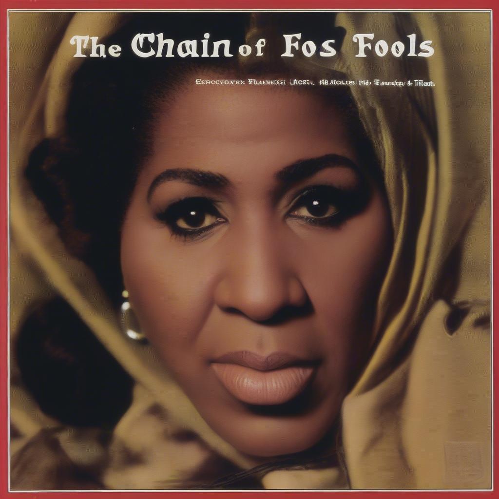 Aretha Franklin's Chain of Fools Album Cover