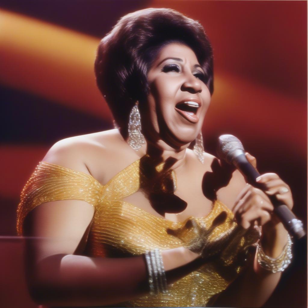 Aretha Franklin Performing "Respect"