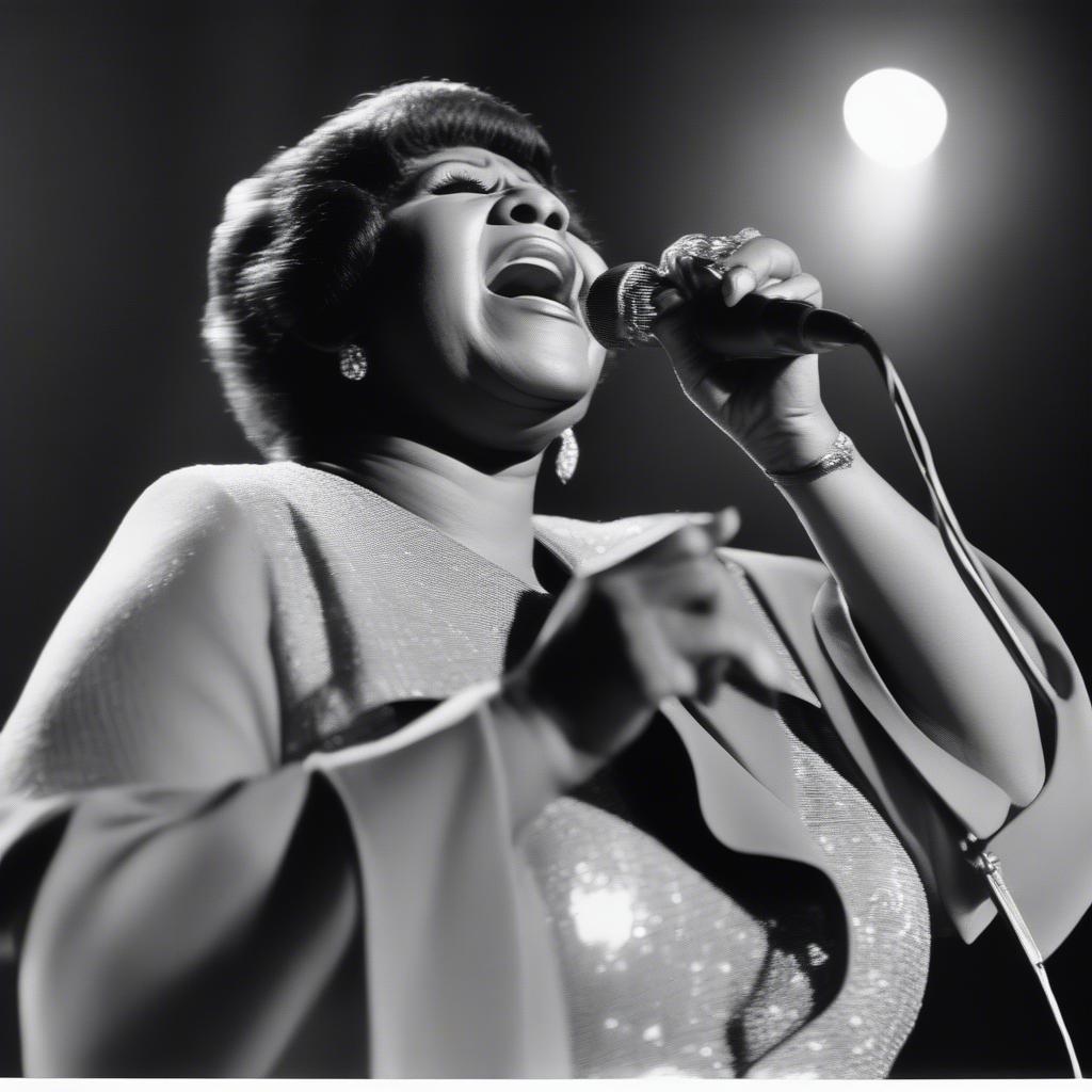 Aretha Franklin Performing "Respect"