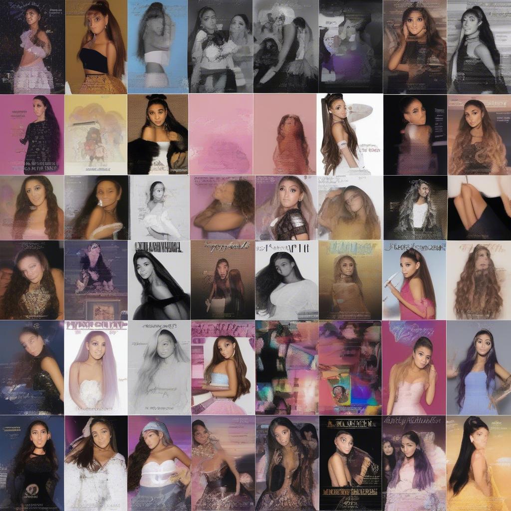 Ariana Grande Album Covers Through the Years