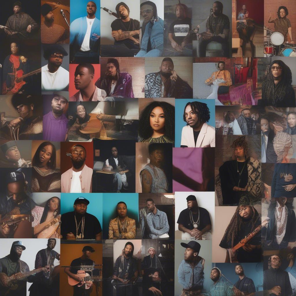 Atlanta Music Artists Collage