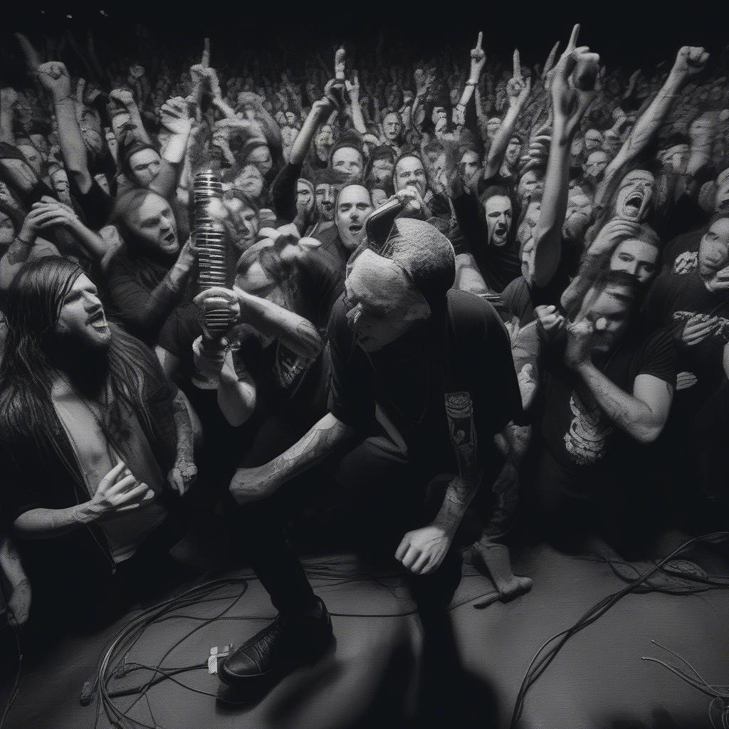 Converge performing at Austin Terror Fest 2019