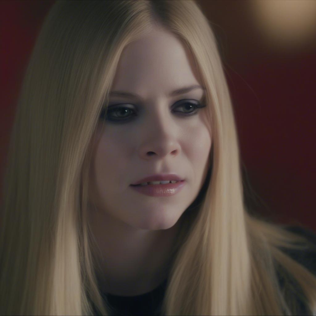 Avril Lavigne in the I'm With You Music Video - Emotional Scene