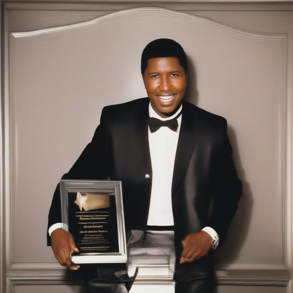 Babyface Receiving an Award