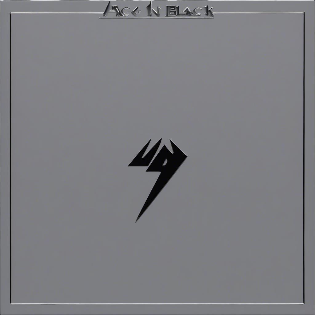 Back in Black Album Cover