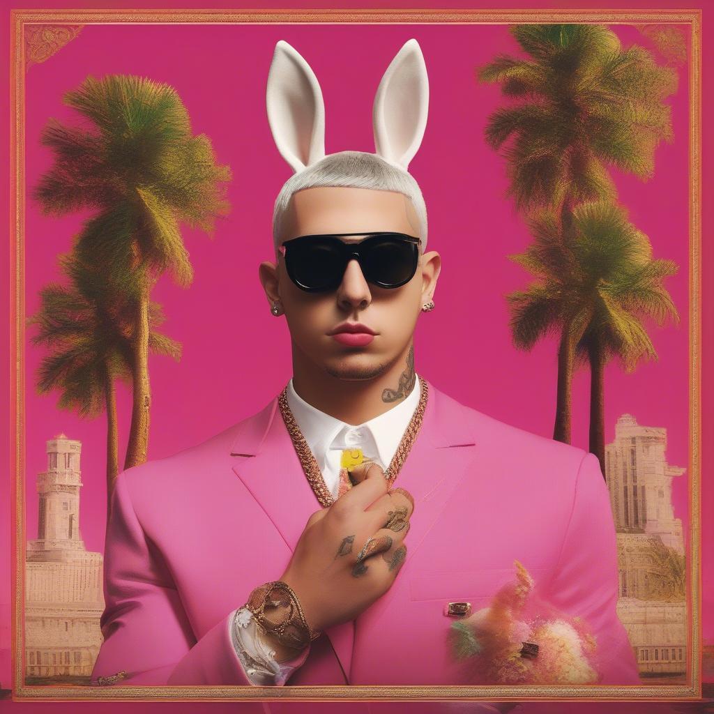 Bad Bunny's latest album cover