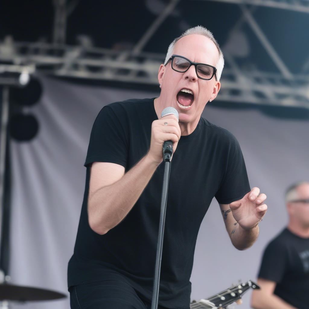 Bad Religion Rocking the Stage at Sabroso Fest 2019