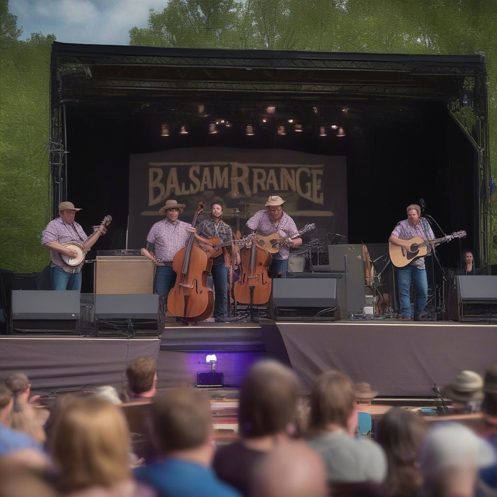 Balsam Range Performing "Lilac" at the 2018 RockyGrass Festival