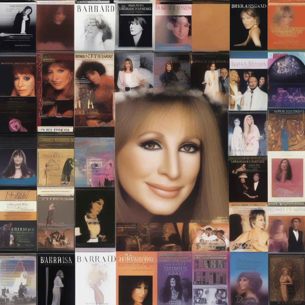 Barbra Streisand's Extensive Album Collection