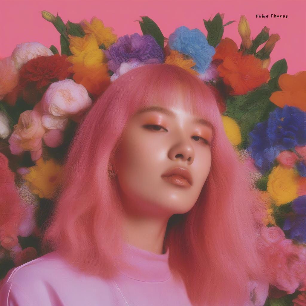 Beabadoobee's Fake It Flowers album cover