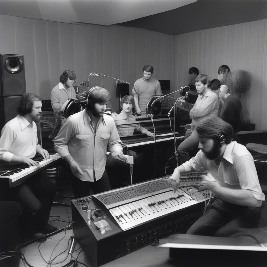 The Beach Boys Recording Good Vibrations