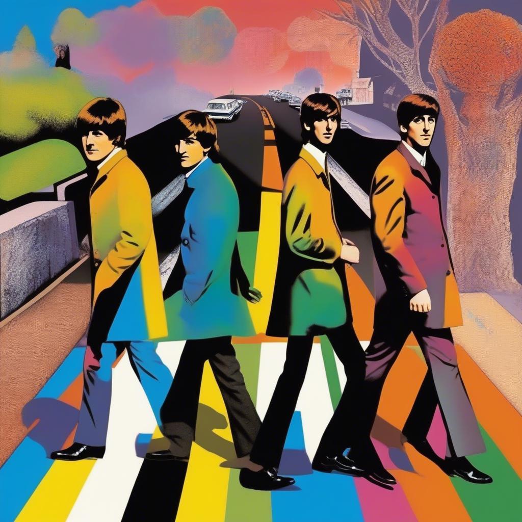 The Beatles' album cover from 1964