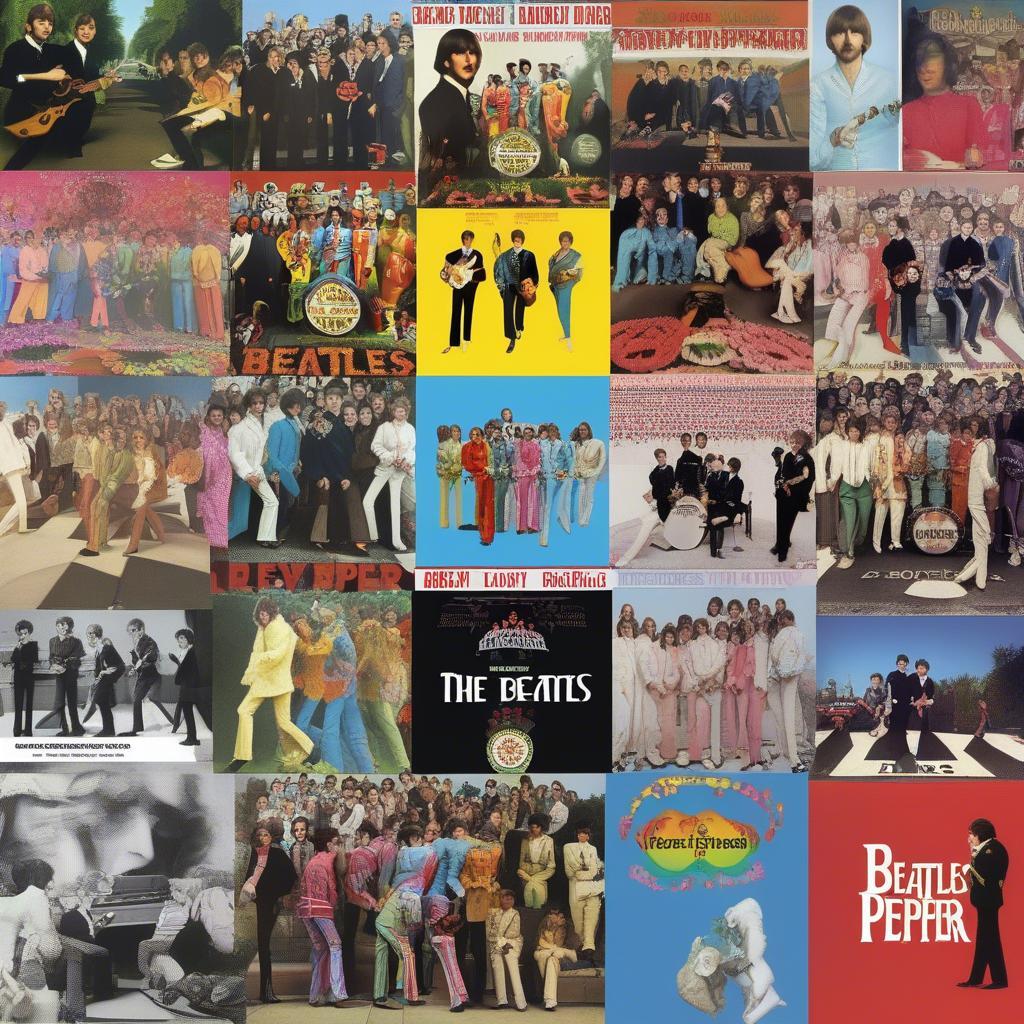 Iconic Beatles Album Covers