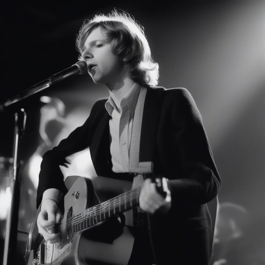 Beck Performing Live in the Early 1990s