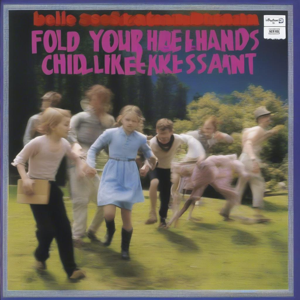 Belle and Sebastian's Fold Your Hands Child, You Walk Like a Peasant album cover