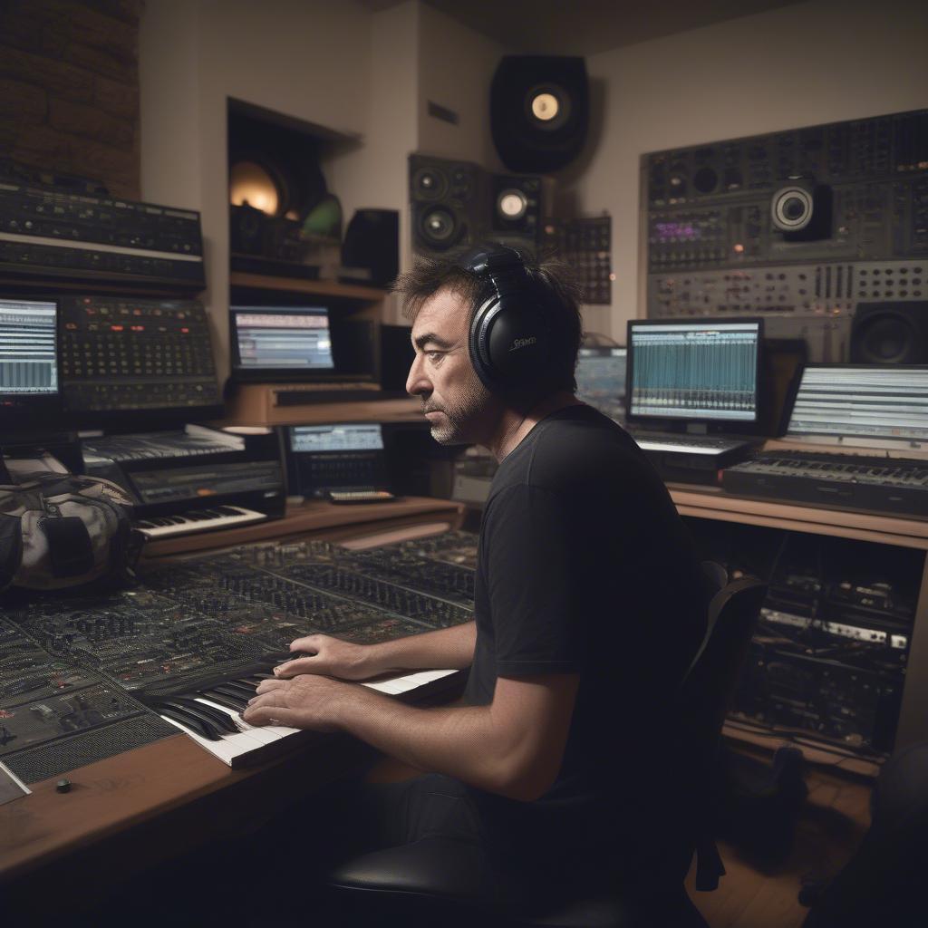 Benny Benassi in the Studio