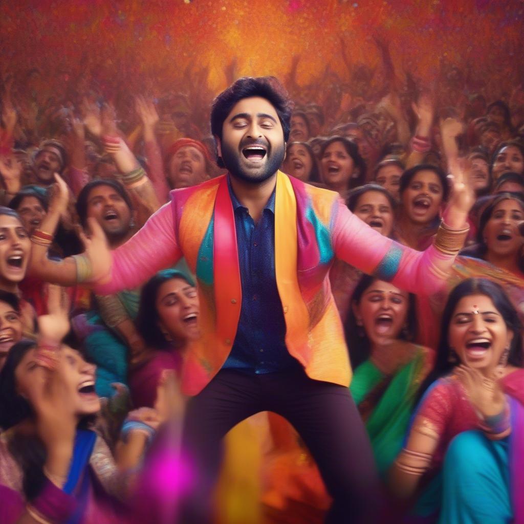 Arijit Singh singing Bhalobashi Bole Dao