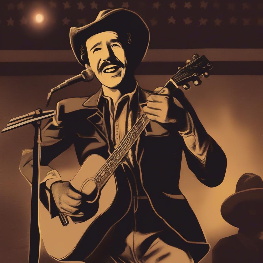 Marty Robbins Performing Big Iron