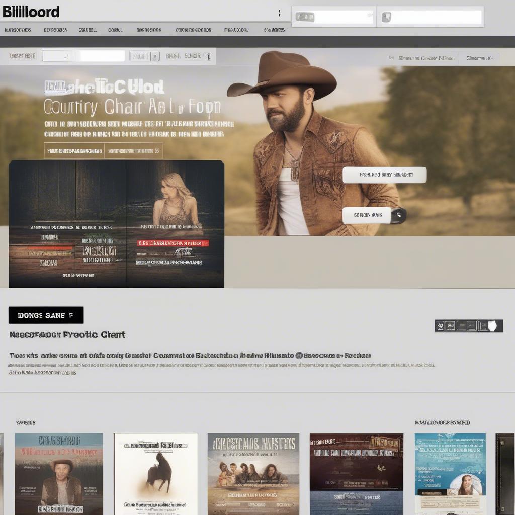 Accessing the Billboard Country Music Chart