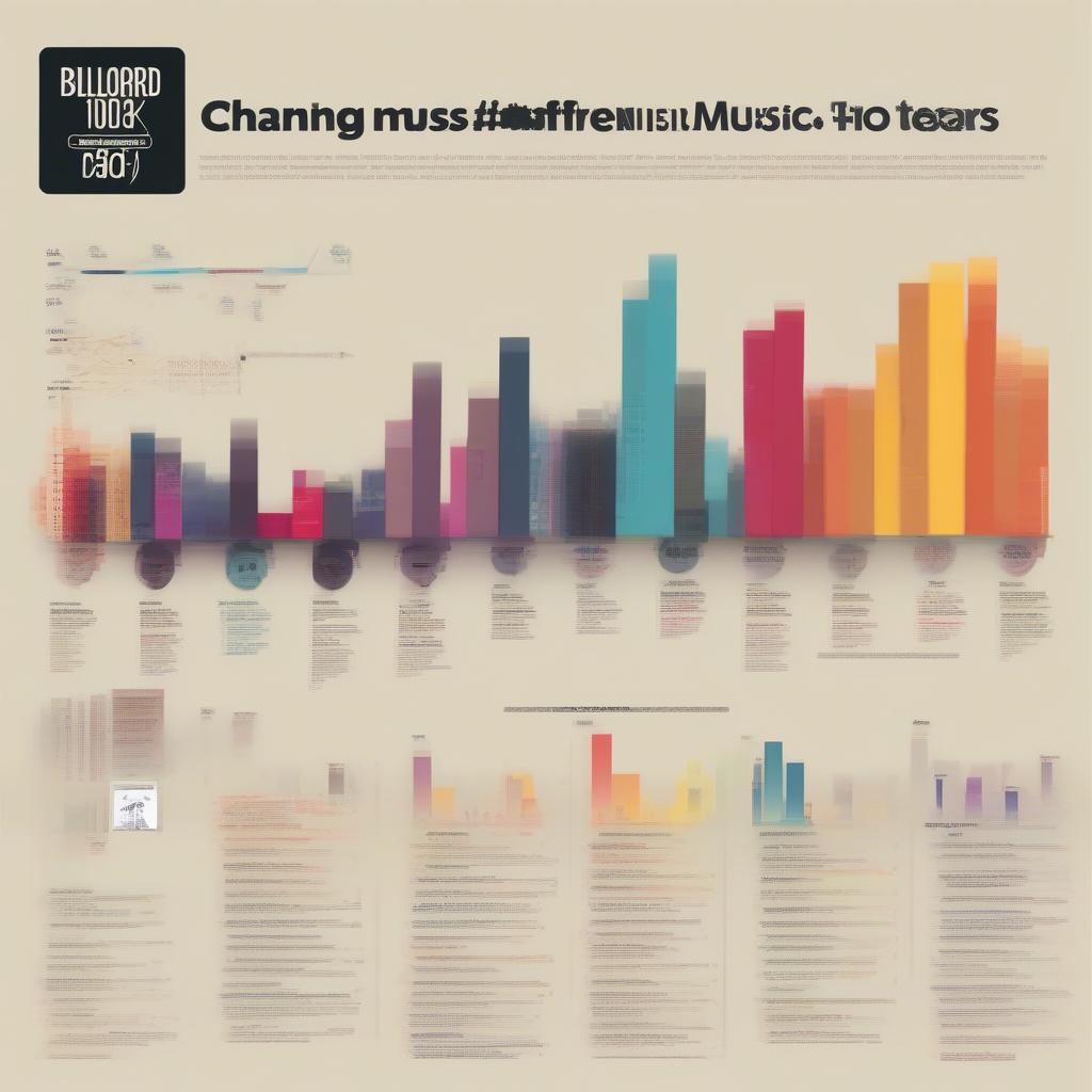 Billboard Chart Genres Over the Decades