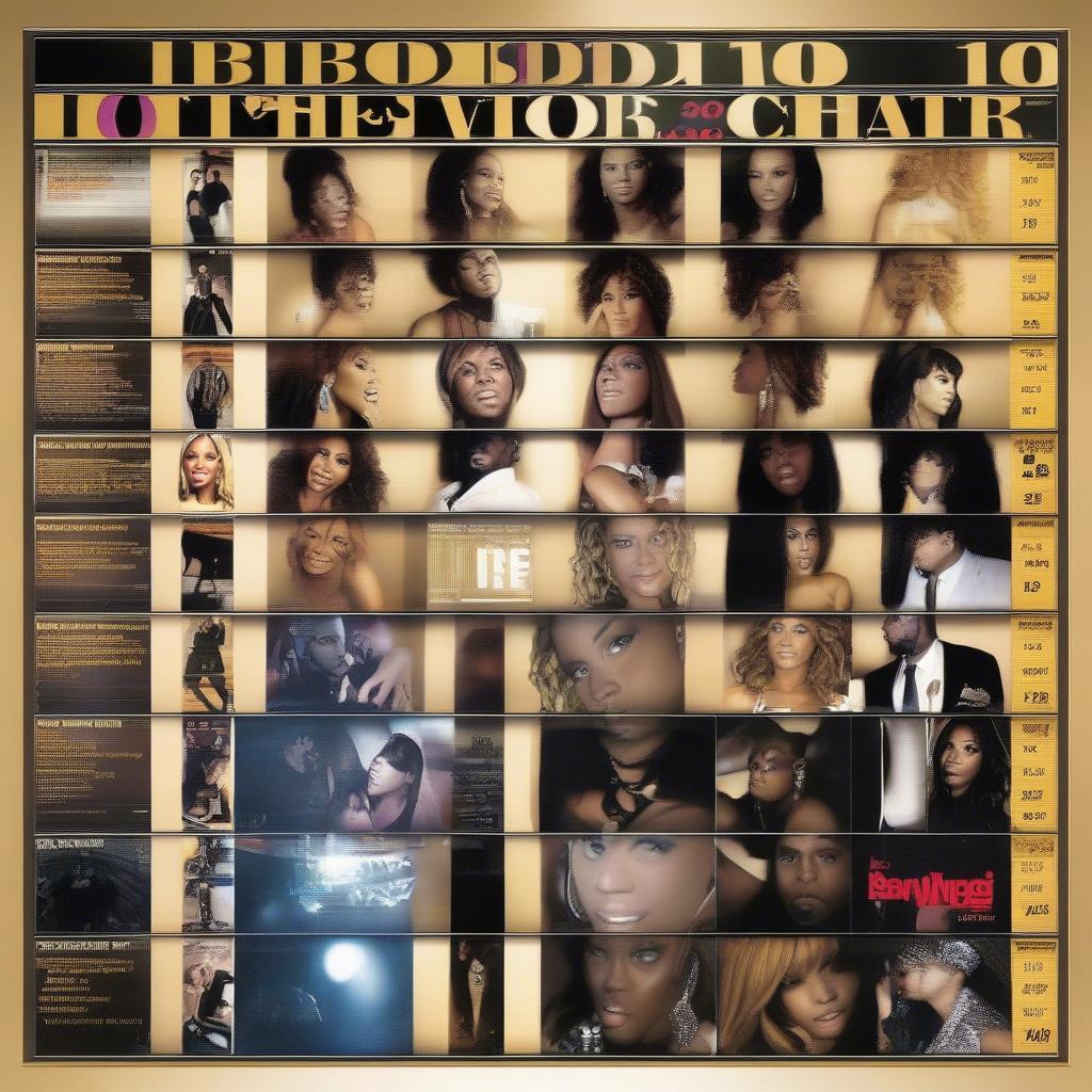 Billboard Hot 100 Chart 2008