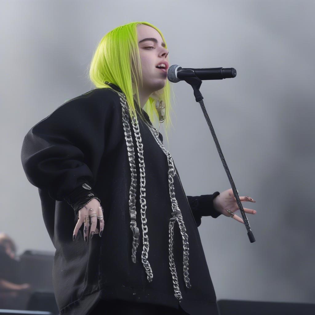 Billie Eilish Performing "Bad Guy" at ACL 2019