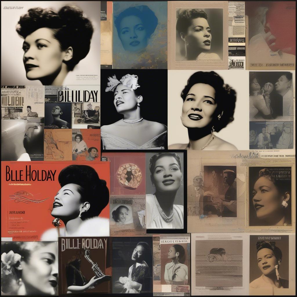 Billie Holiday Album Covers