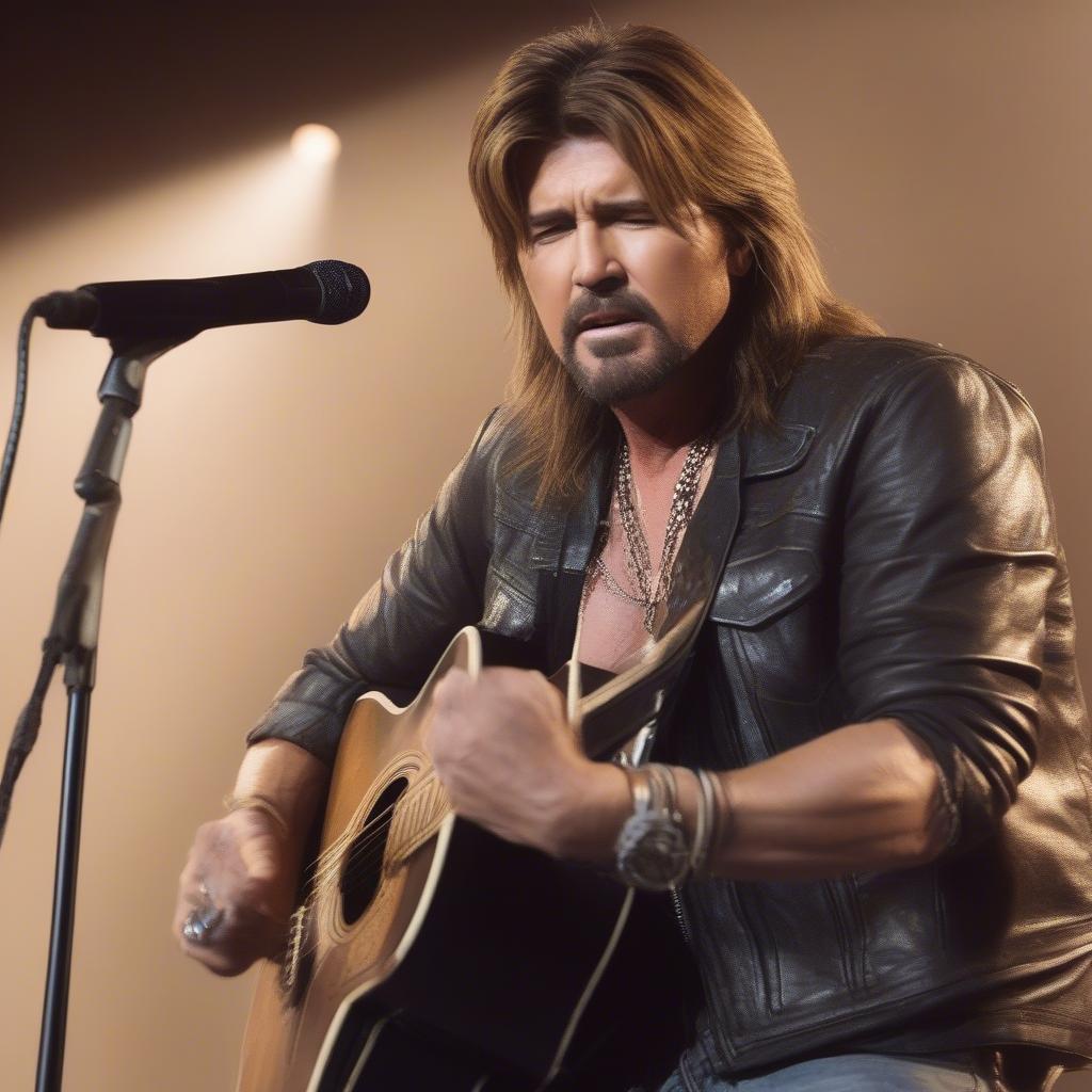 Billy Ray Cyrus Singing Wher'm I Gonna Live?