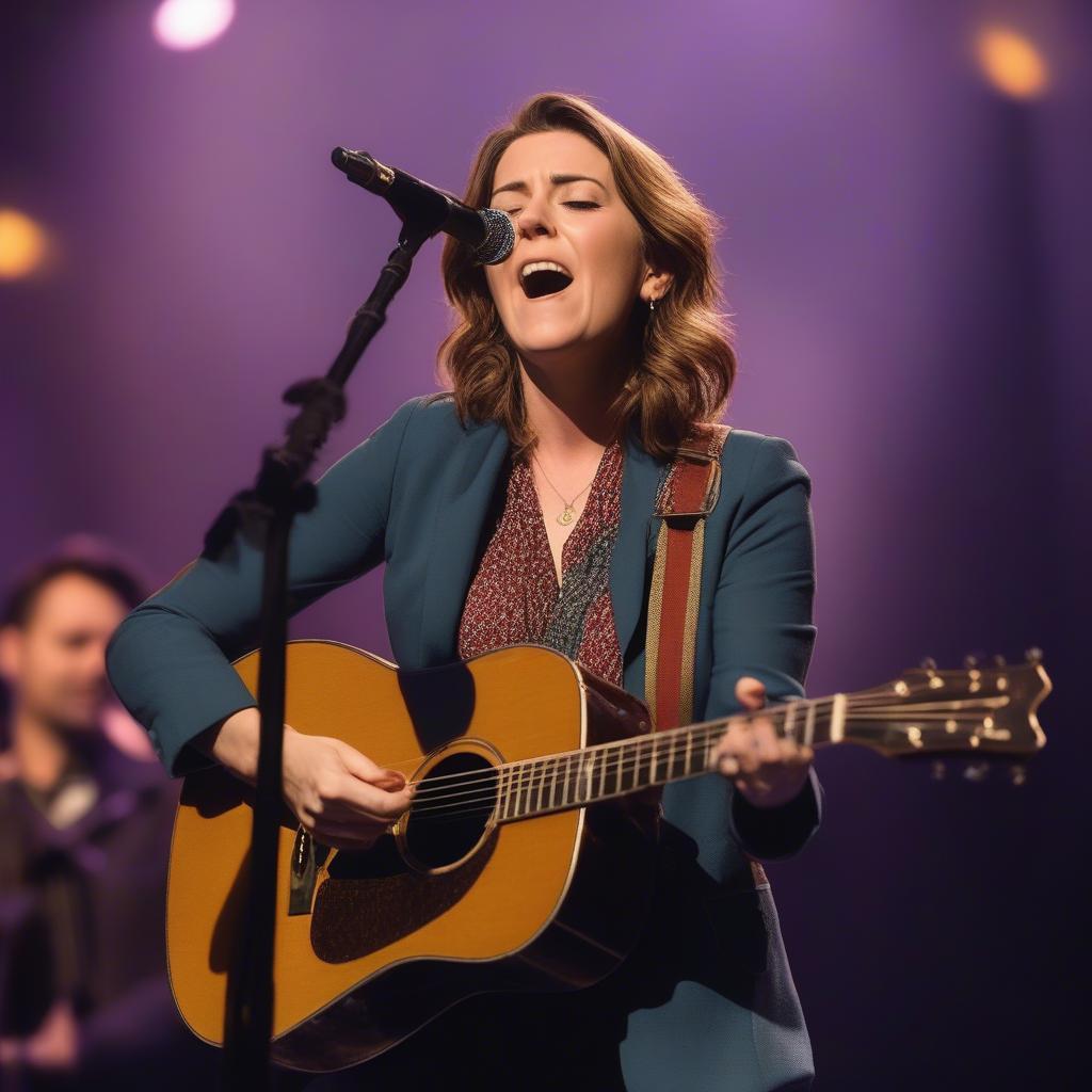 Brandi Carlile performing The Joke