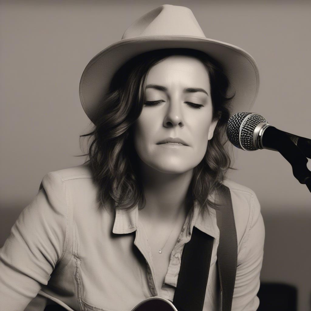 Brandi Carlile performing "Turpentine"