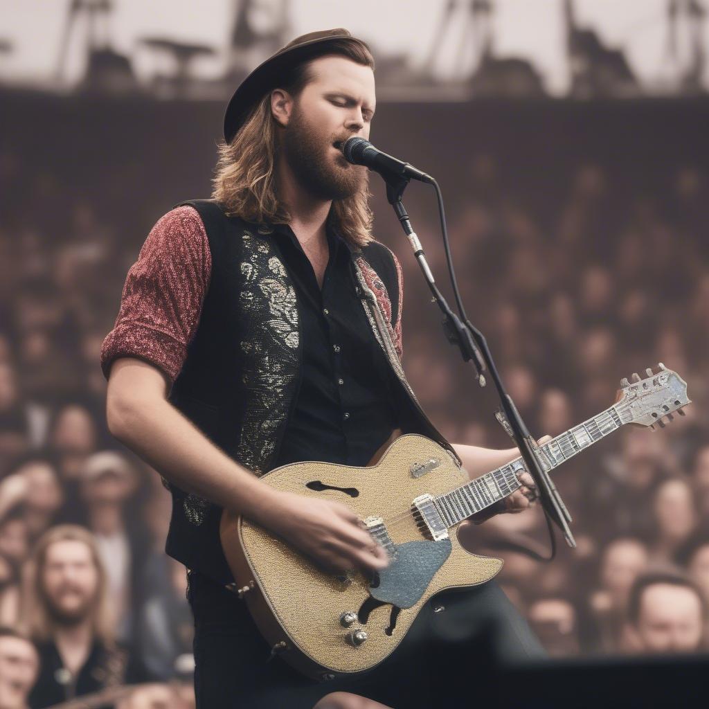 Brothers Osborne rocking out to "It Ain't My Fault"