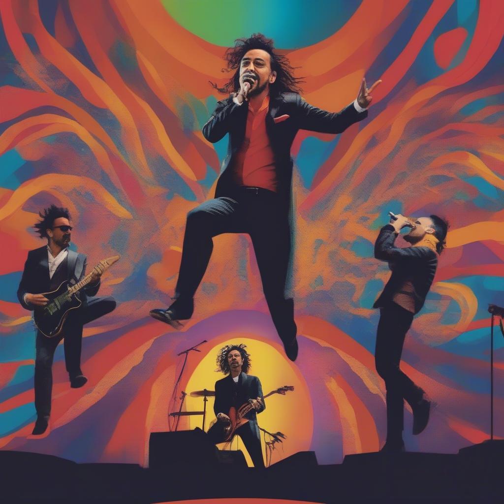 Cafe Tacvba Performing at Vive Latino 2018