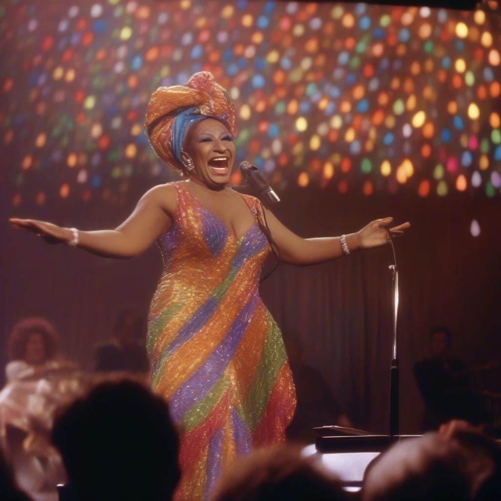 Celia Cruz Performing Live in the 60s