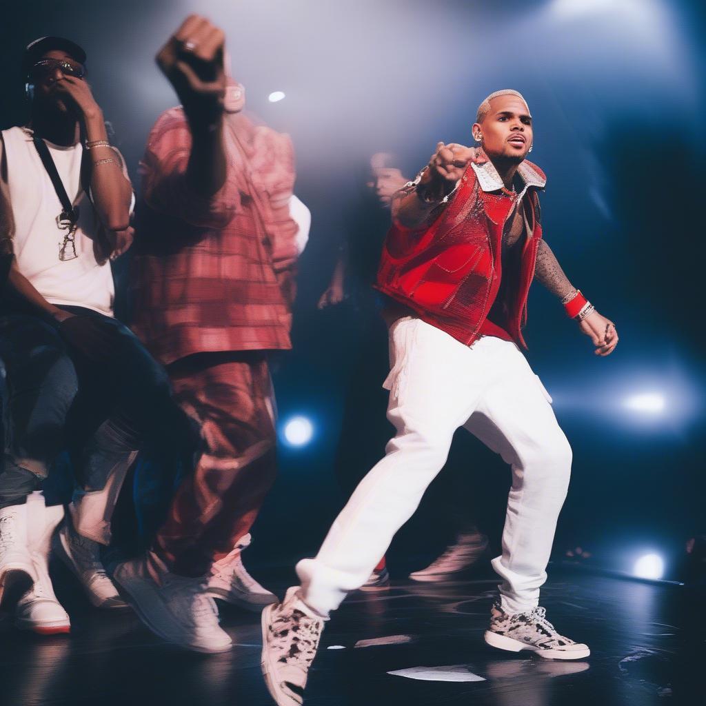 Chris Brown Recent Performance Photos