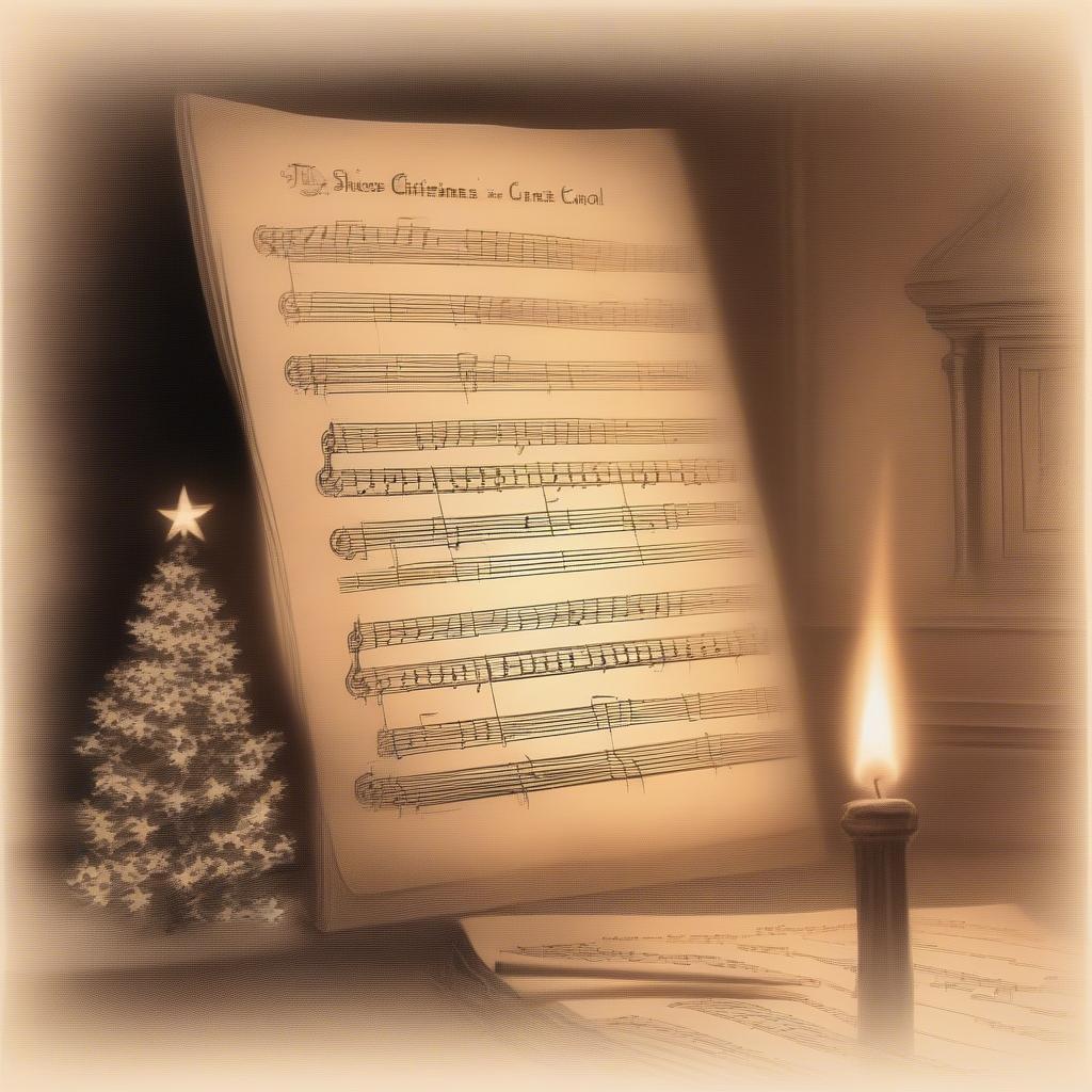 Sheet Music for Classic Christmas Songs