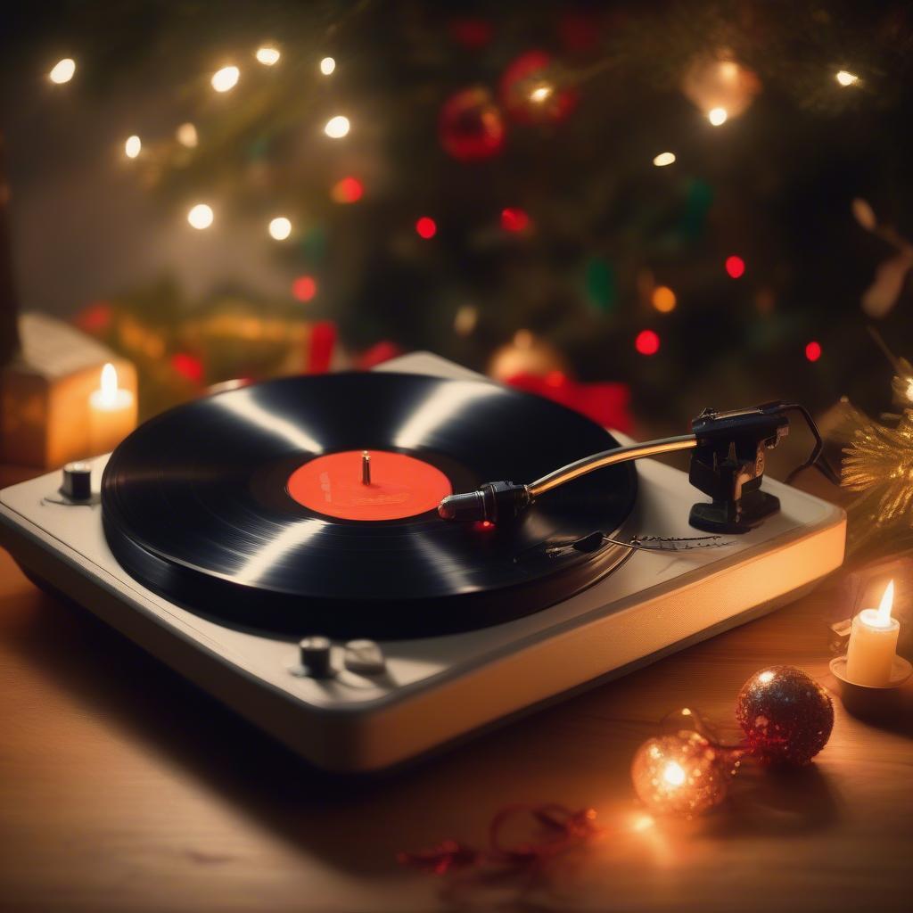 Classic Christmas Carols on Vinyl Record