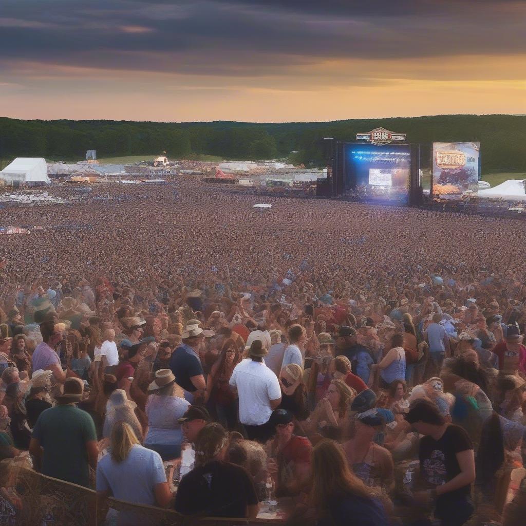 Country Thunder Bristol 2022 Festival Crowd