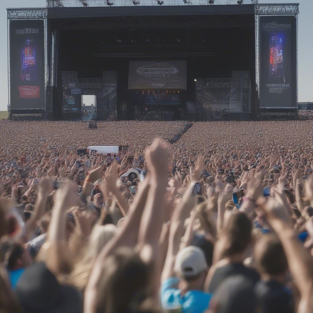 Crowd at Country Thunder Florence 2019