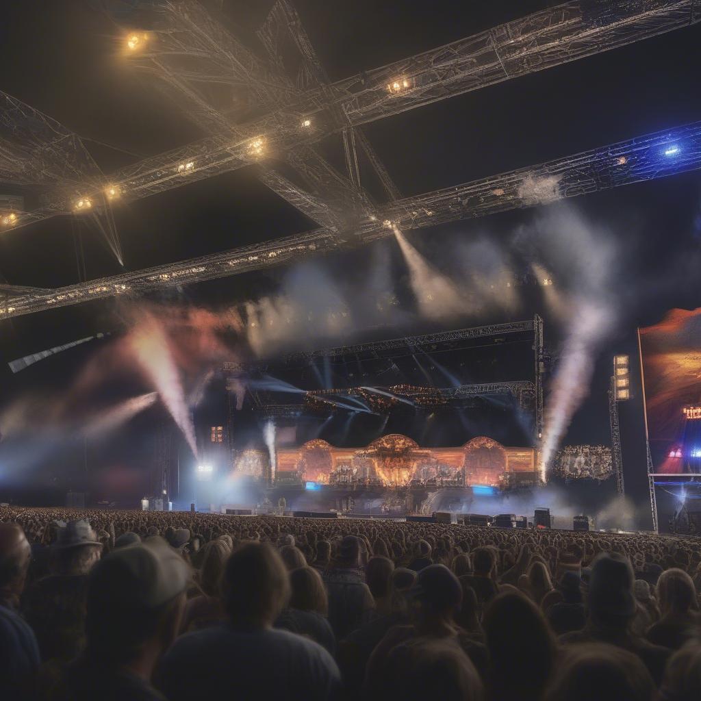 The Impressive Stage Setup at Country Thunder Wisconsin 2022