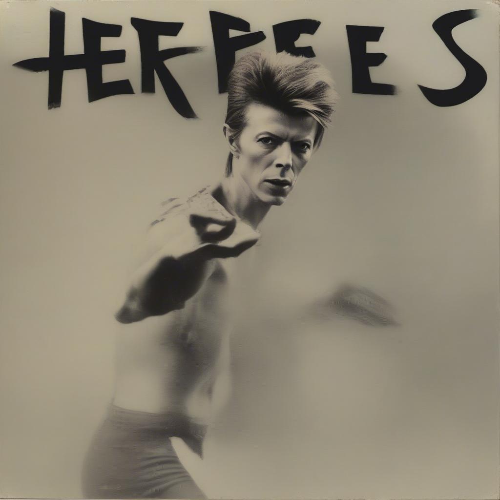 David Bowie Heroes Album Cover