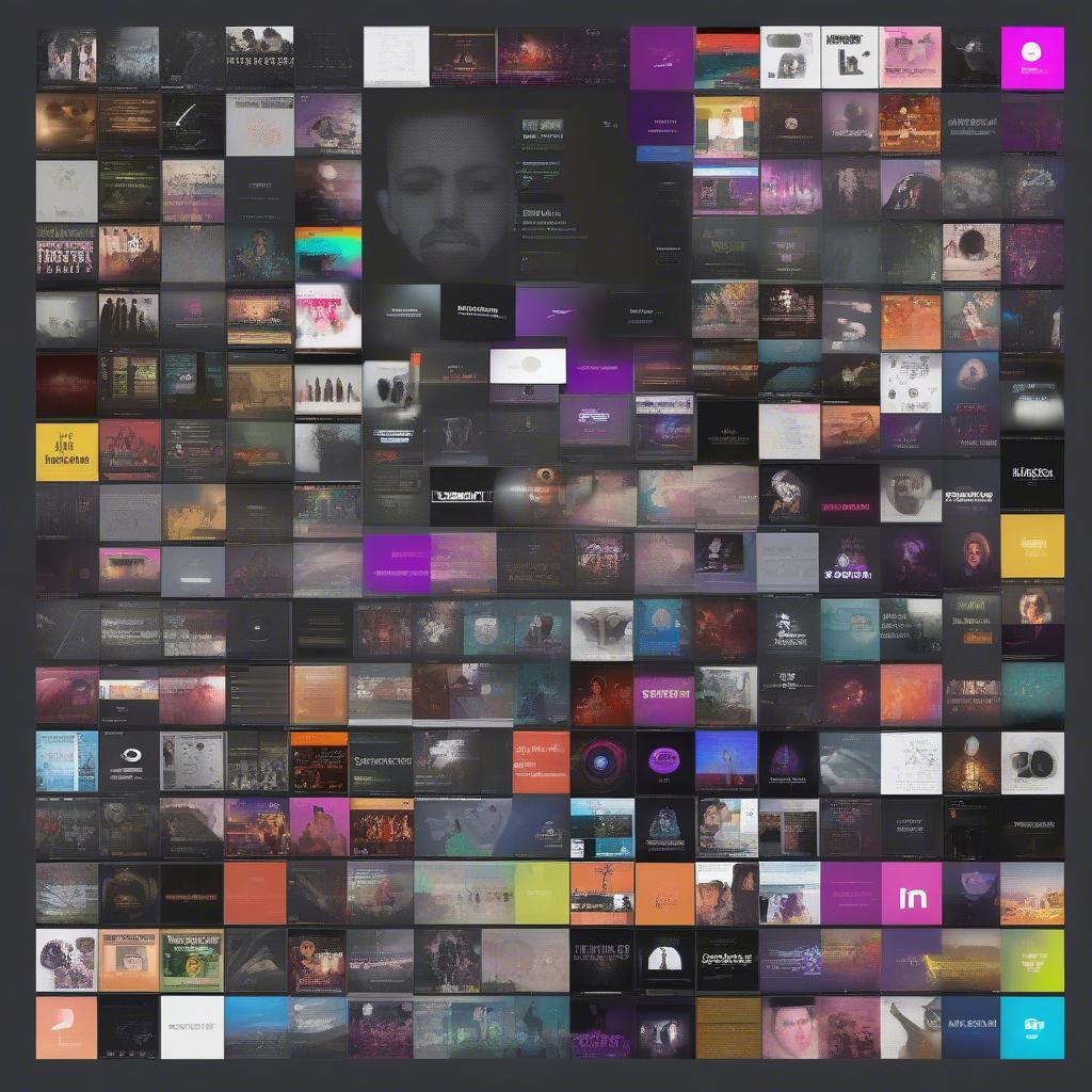 Discover New Dance Music: A montage of various music platforms and resources, including TruyKich2 charts, streaming playlists, and music blogs, offering listeners ways to explore and find new dance tracks.