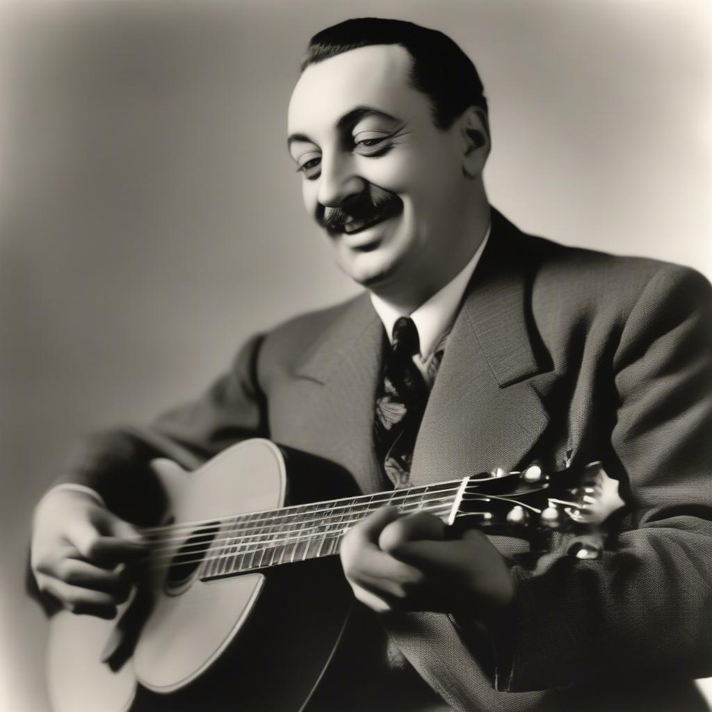 Django Reinhardt playing Minor Swing