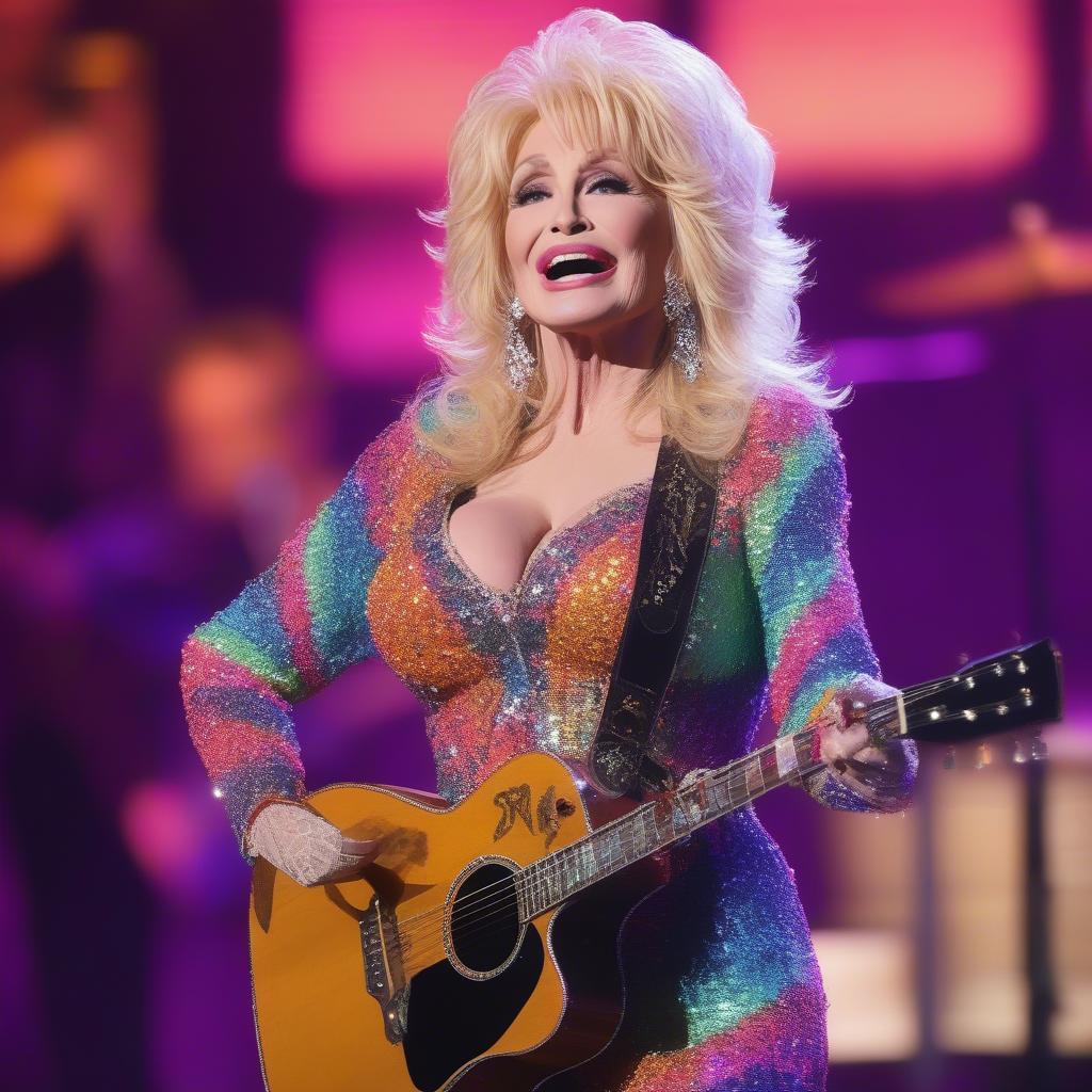 Dolly Parton Performing Live