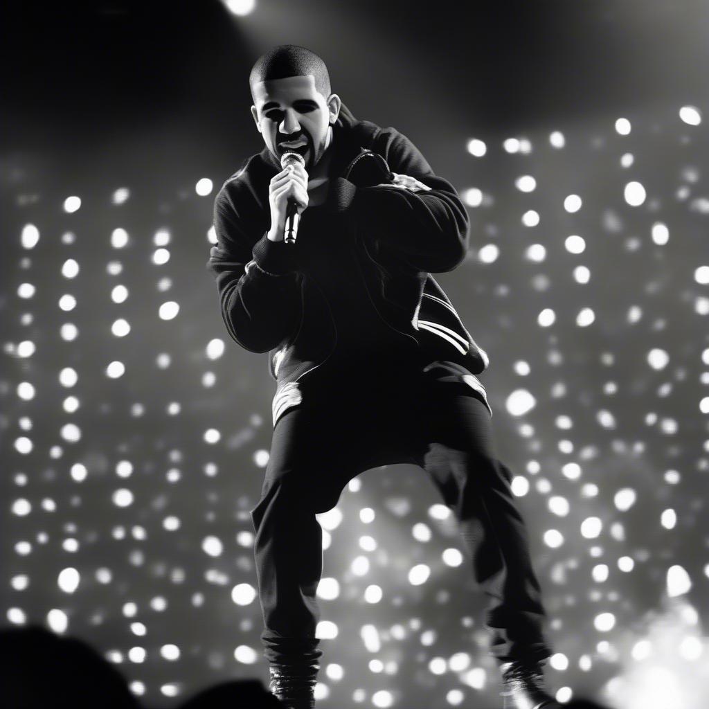 Drake's Take Care Album: A photo of Drake performing in 2011, highlighting the massive success and cultural impact of his album "Take Care".