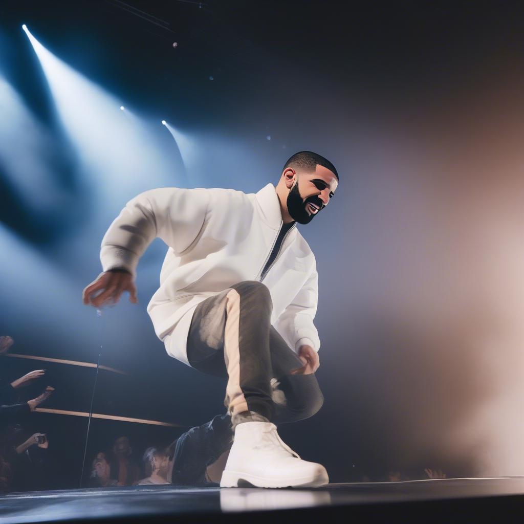 Drake Performing Live on Stage