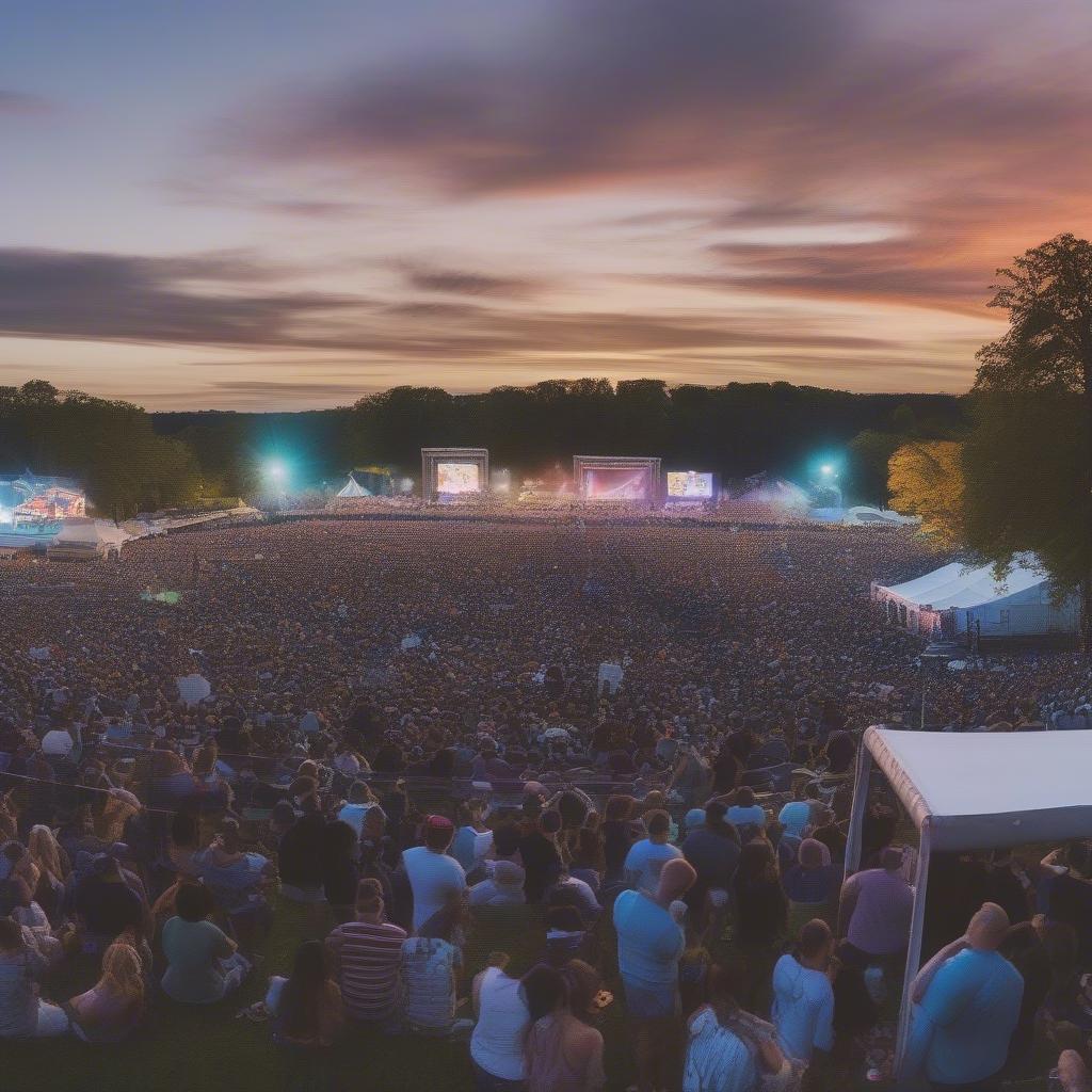 Dusk Music Festival 2017 Crowd